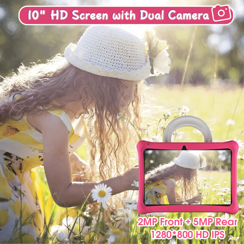 10in Android 12 Kid Education Tablet 2GB RAM 64GB ROM N4528