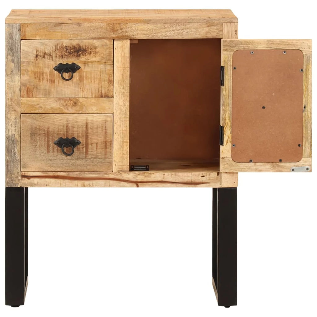 Mango Wood Sideboard with 1 Door and 2 Drawers G887