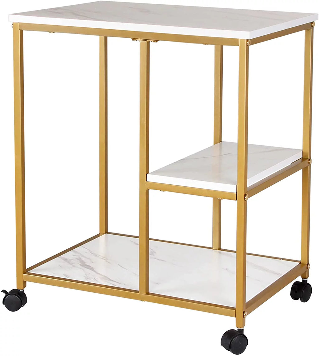3-Tier Storage Cart with Wheels Y183