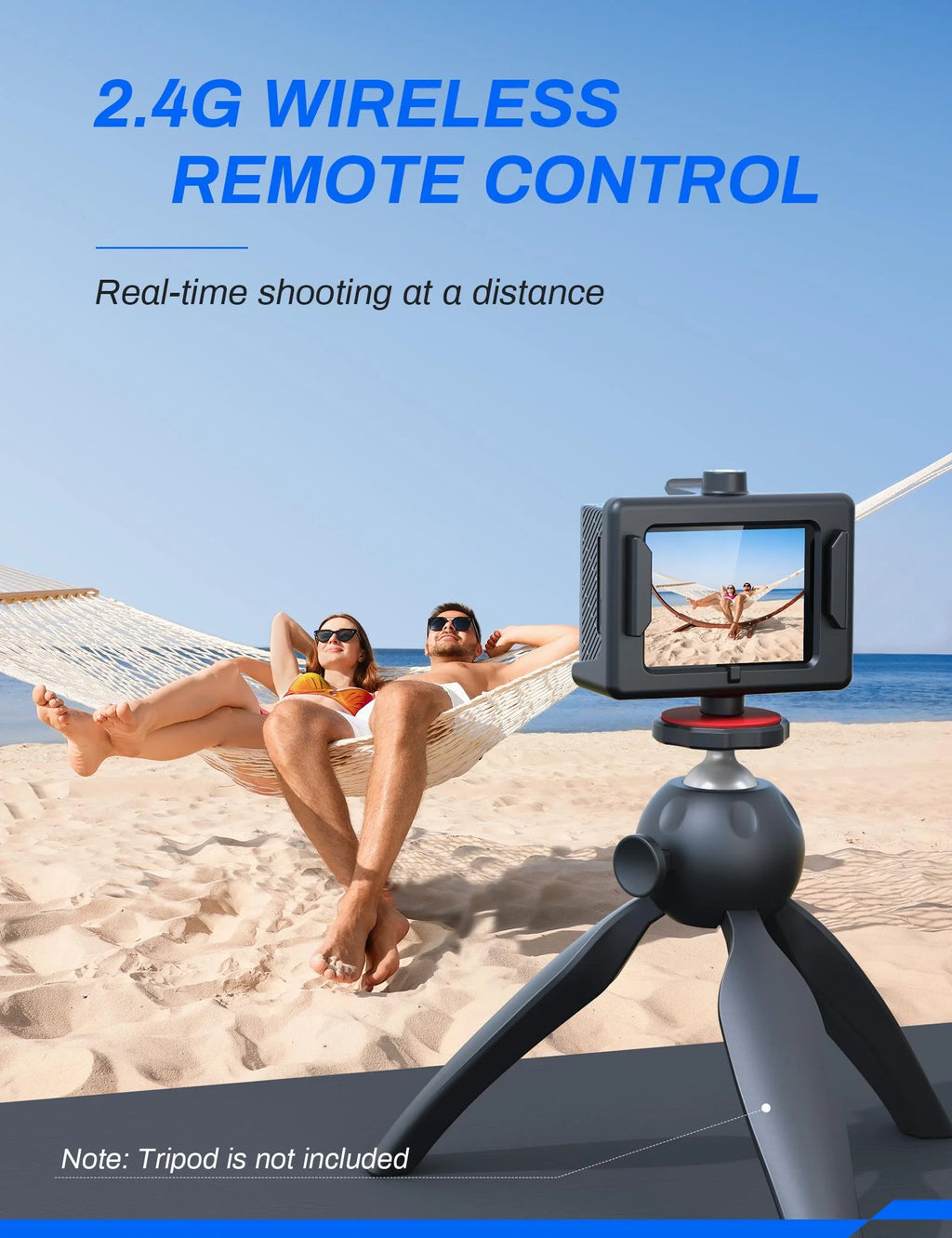 4K 16MP WiFi Sports & Action Camera with Remote Control S195