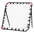 Black Portable Soccer Rebounder Net with Carry Bag Z19961