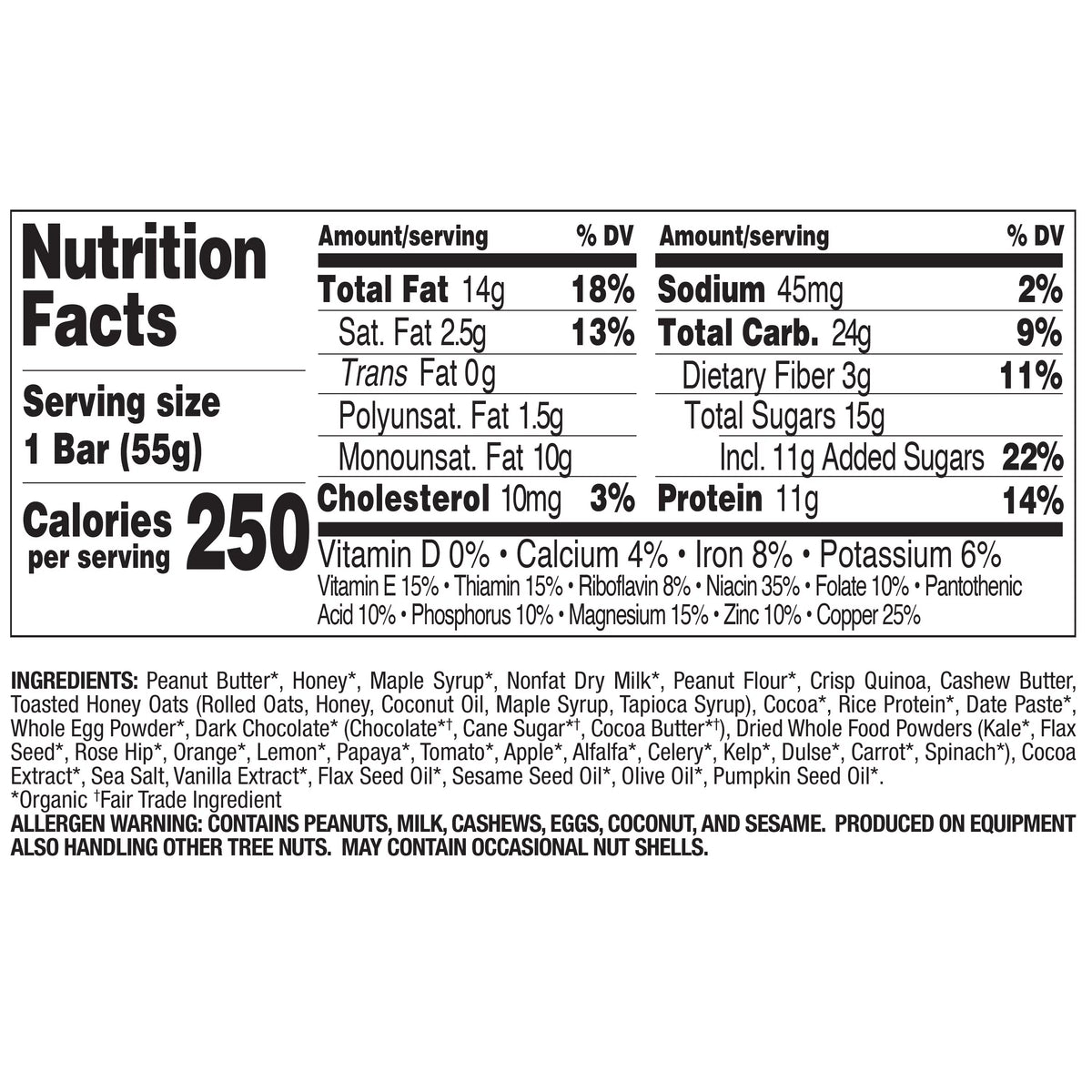 Crispy Peanut Butter & Chocolate 16 Count V35497