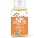 COD Liver Oil Capsules Omega 3 EPA DHA 100 Softgels Y76377