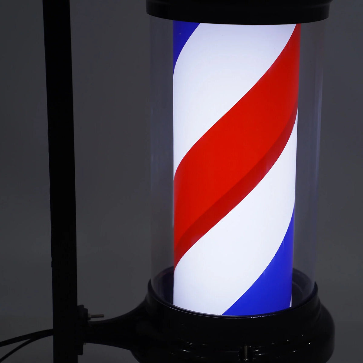 28" Rotating Barber Shop Pole Light B305622
