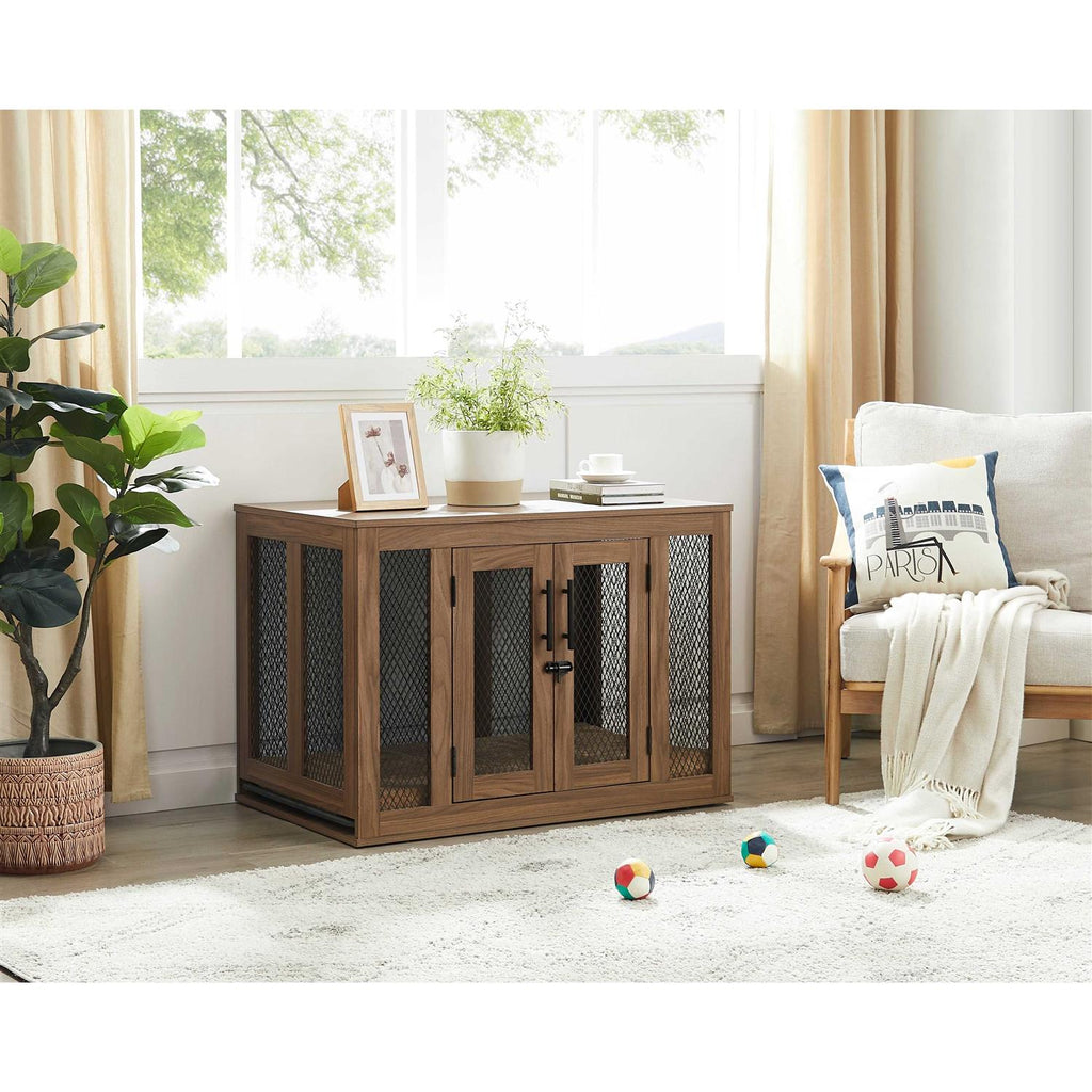 Furniture Style Dog Crate with Tray P357