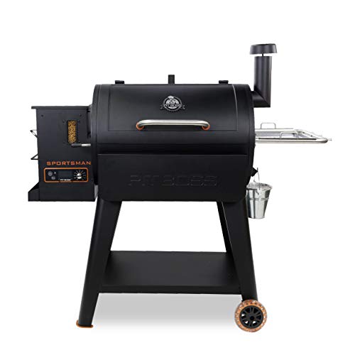 820 Square Inches Black Wood Pellet Grill G7924