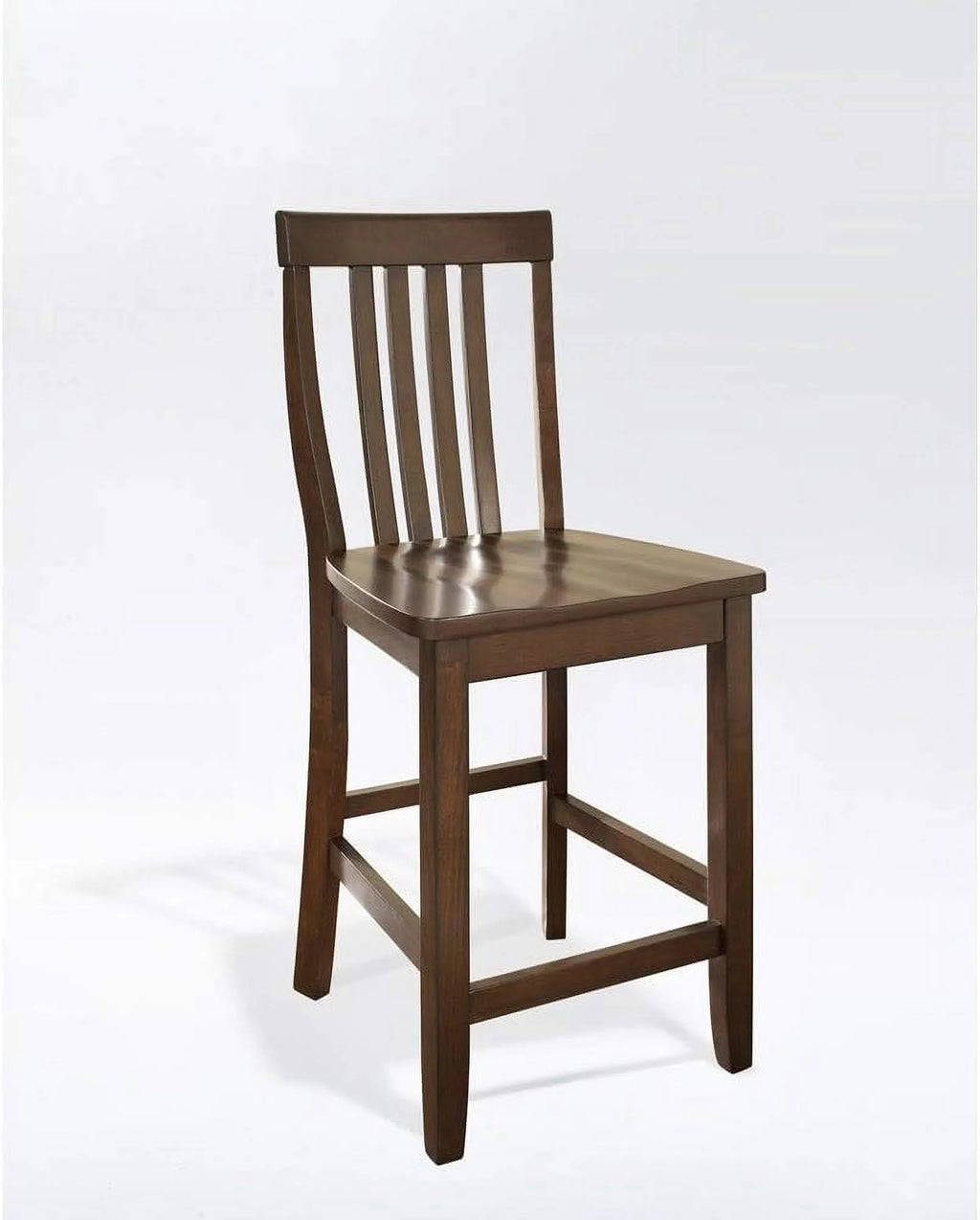 Vintage Mahogany Bar Stool Set Of 2 A470
