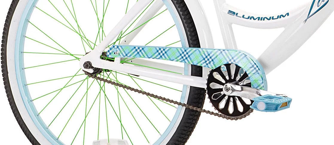 White Cruiser Bike B356
