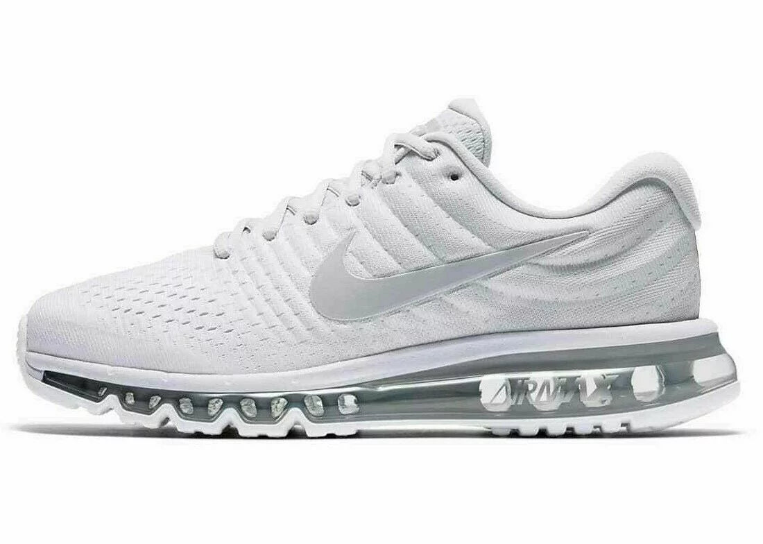 Platinum Wolf Grey/White Men's Size 7.5 Medium R119