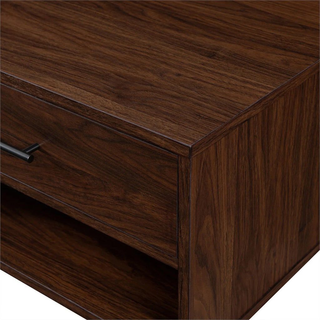 42" 2-Drawer Wood Coffee Table with Hairpin Legs N710048