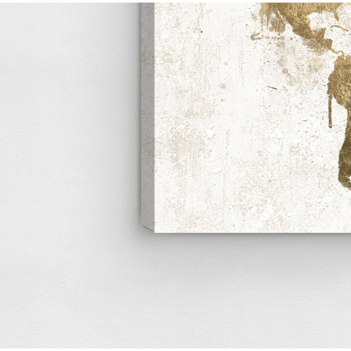 White Gold Canvas Art M46839