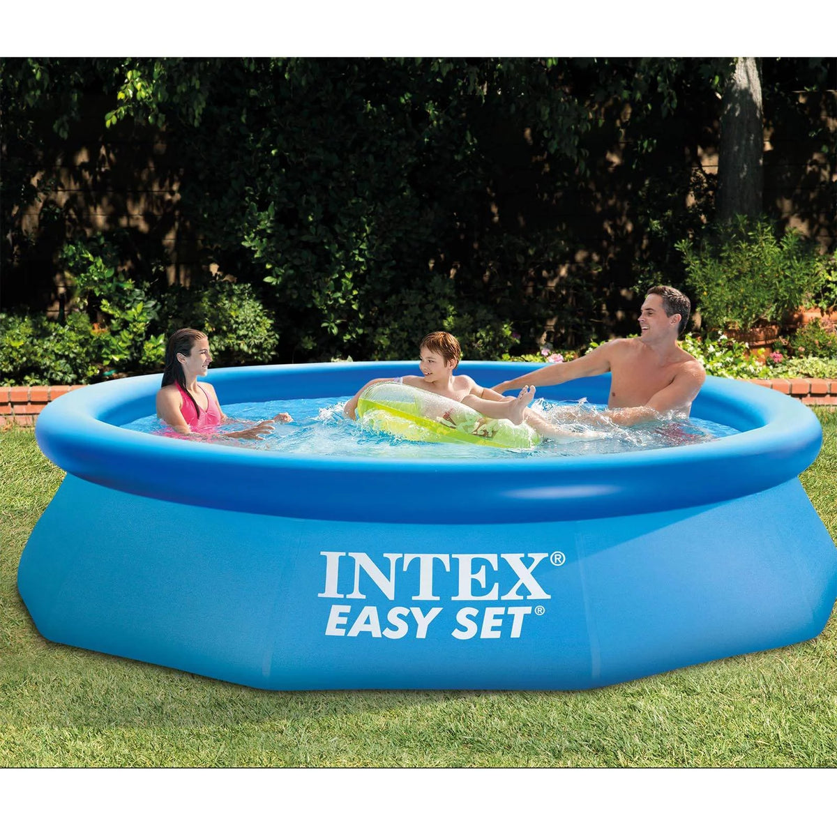 10 Ft x 30 In Inflatable Round Swimming Pool A24021
