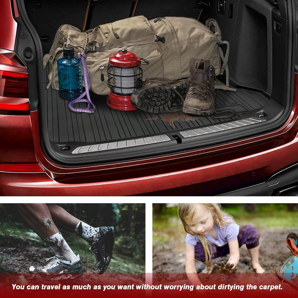 Black TPV Cargo Liner Truck Mat D819