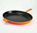 Cast Iron Oval Skillet P15753