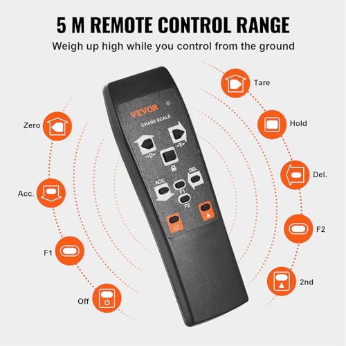 2200 lbs Digital Crane Scale with Remote Control S729470