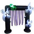 Inflatable Outdoor Halloween Decoration Ghost Arch 8 Feet Tall B40005
