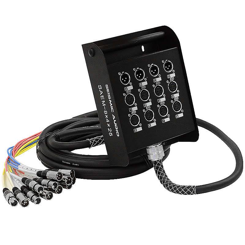 8 Channel XLR Snake Cable 25' G445677