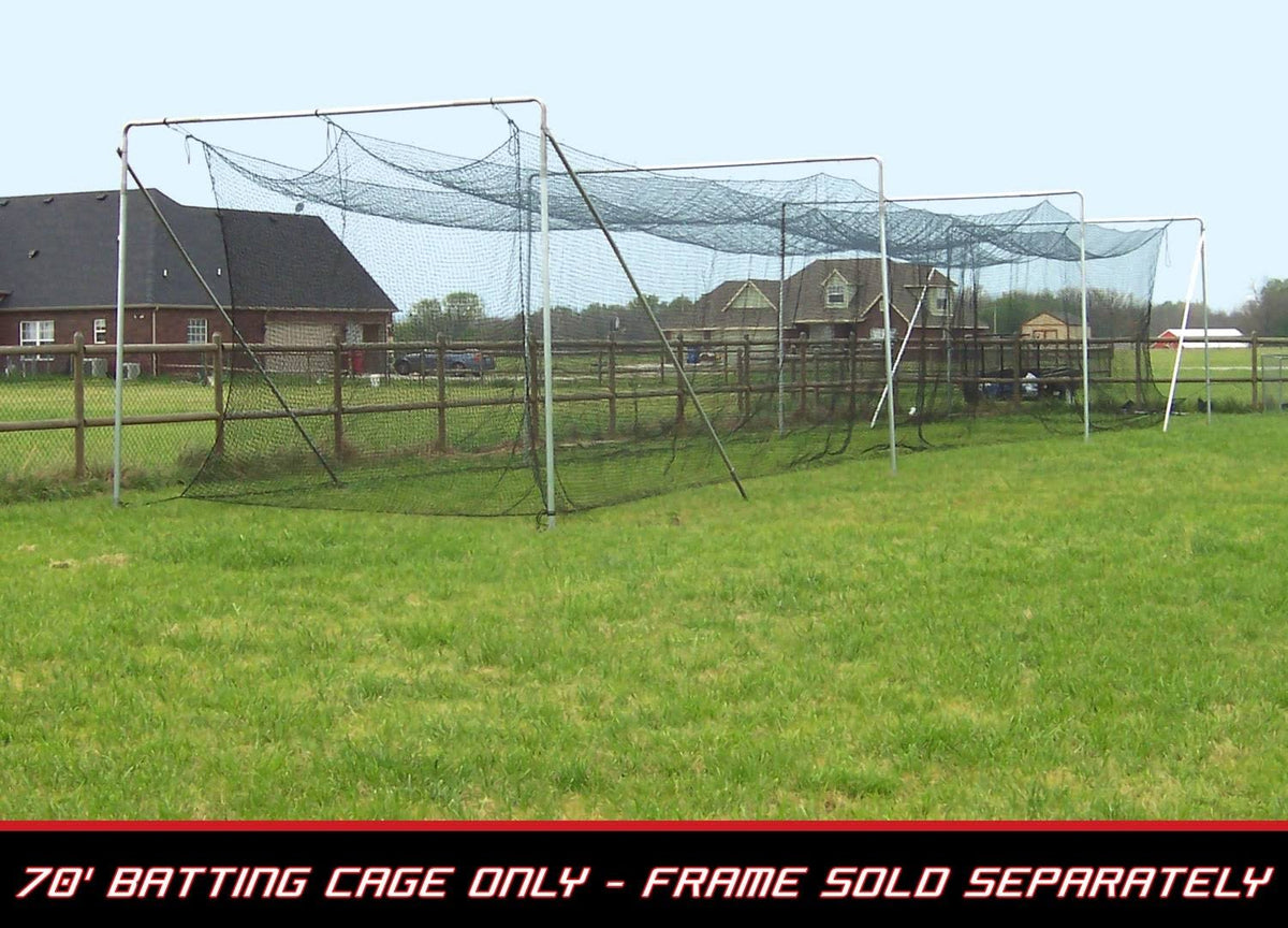 70x12x12 Twisted Poly Batting Cage Net O13129