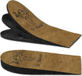 Adjustable Orthopedic Heel Wedge Lift Insoles Brown O911666