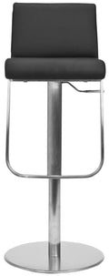 Black Gas Lift Swivel Bar Stool M163867