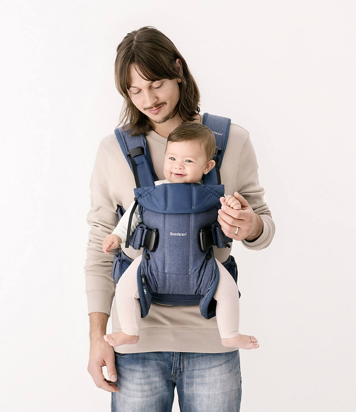 Baby Carrier One - Denim/Midnight Blue V315