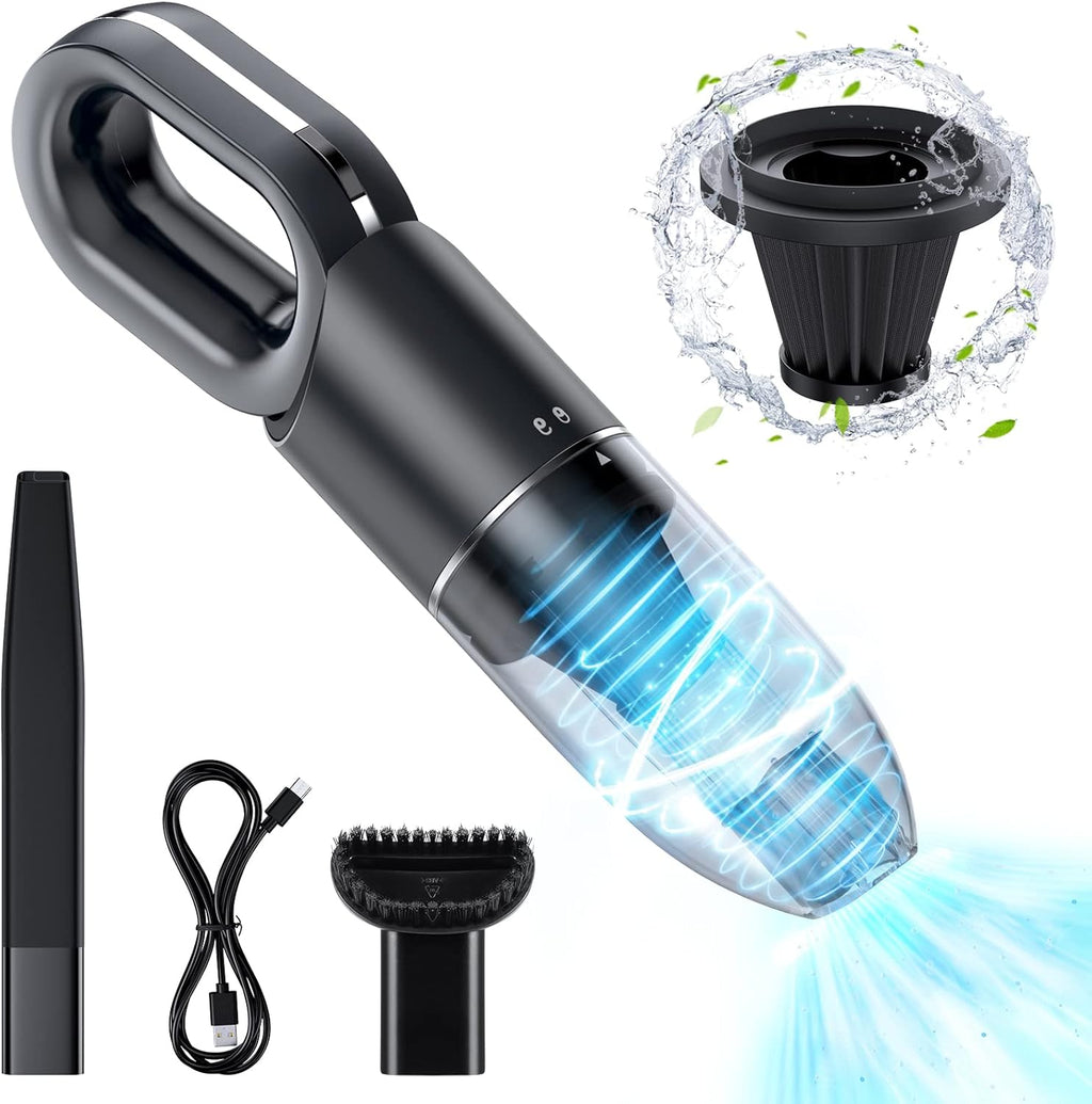 Gray Cordless Handheld Car Vacuum V717