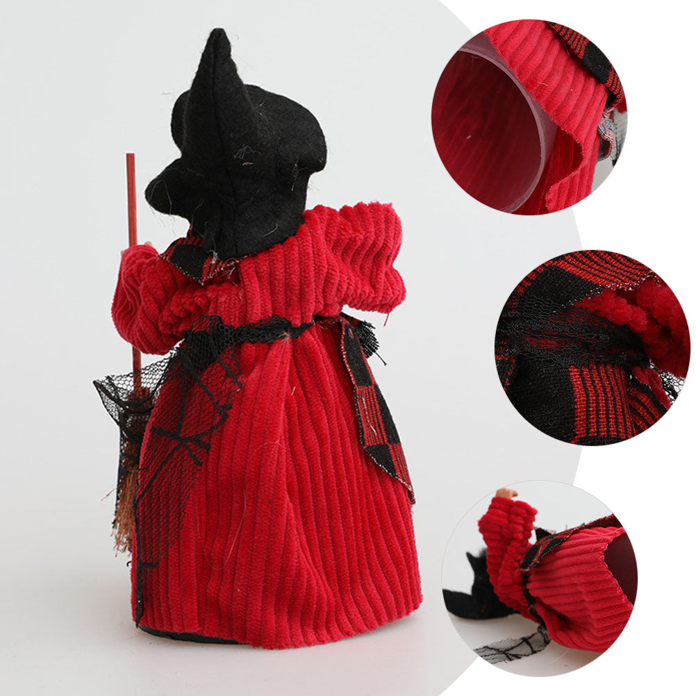 Halloween Witch Pendant Decor Plastic Figurine F1831