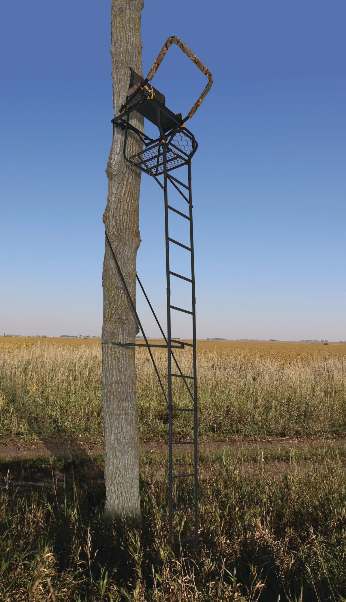 Black 17ft 1 Person Ladder Tree Stand G97194