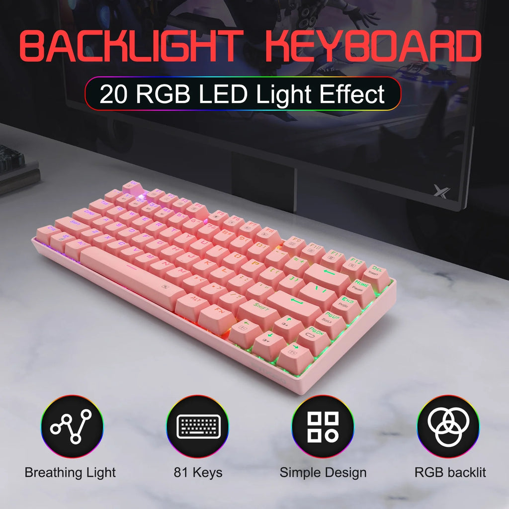 RGB Wireless Mechanical Keyboard with Blue Switches L975188