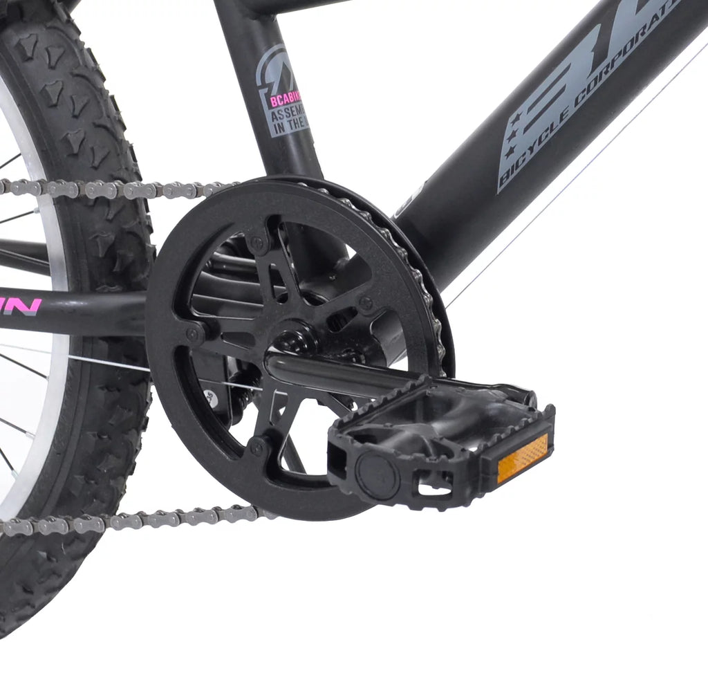20-inch Girl's Mountain Child Bicycle Black/Pink L414