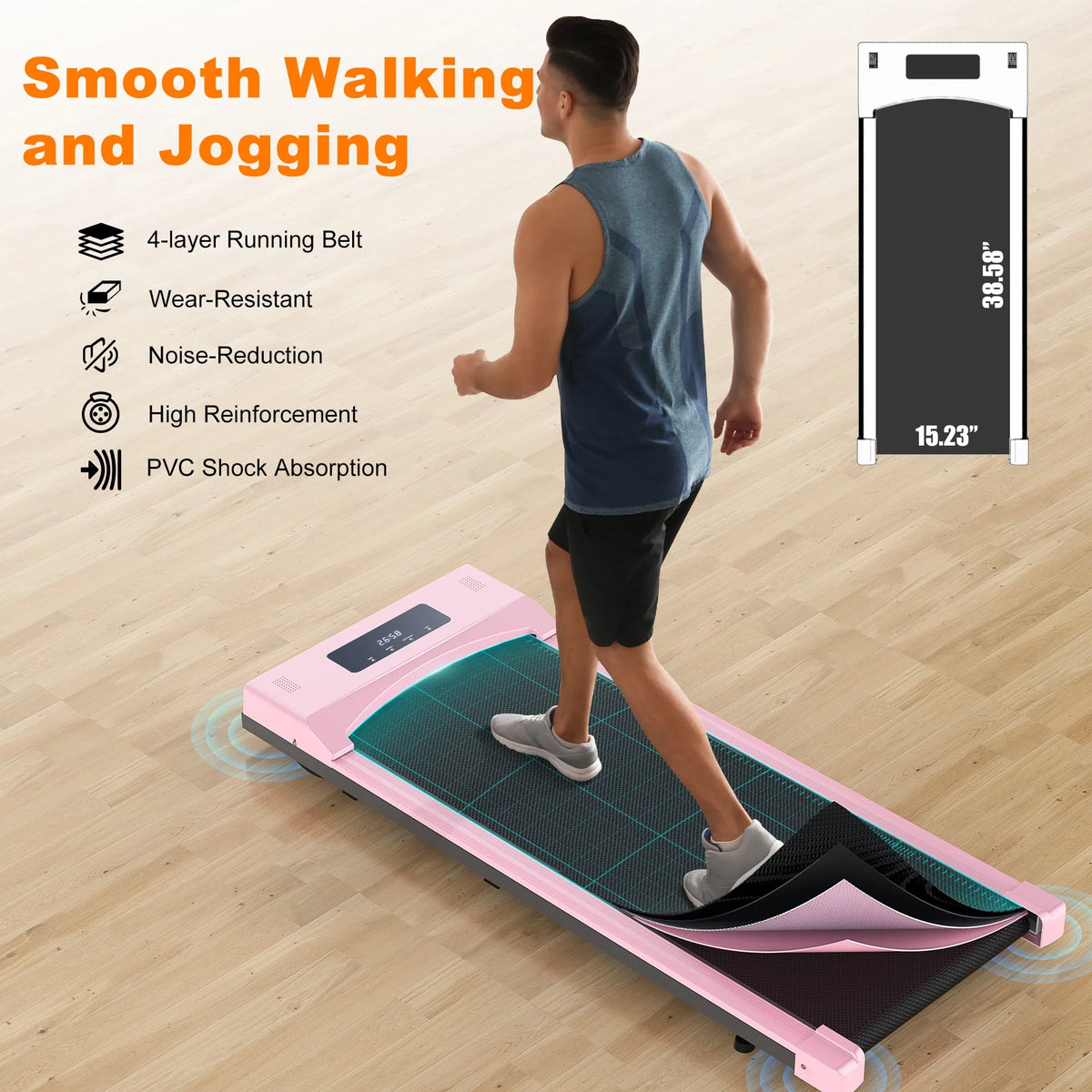 2.5HP Quiet Compact Walking Pad G513555