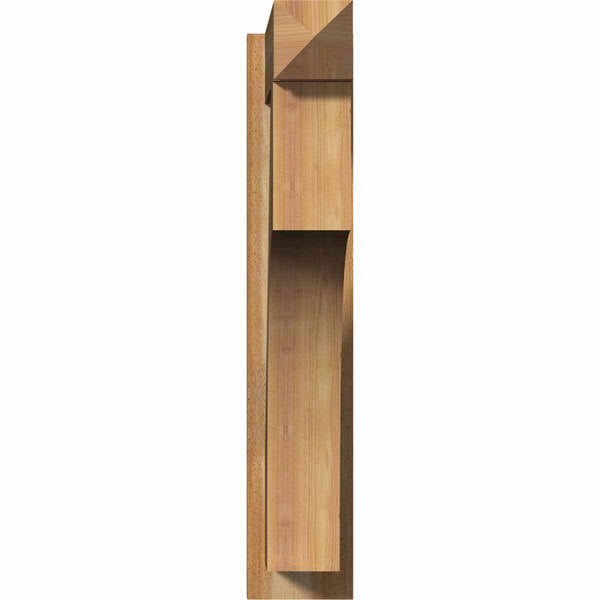 6 in. x 32 in. x 24 in. Western Red Cedar Rough Sawn Outlooker U614968