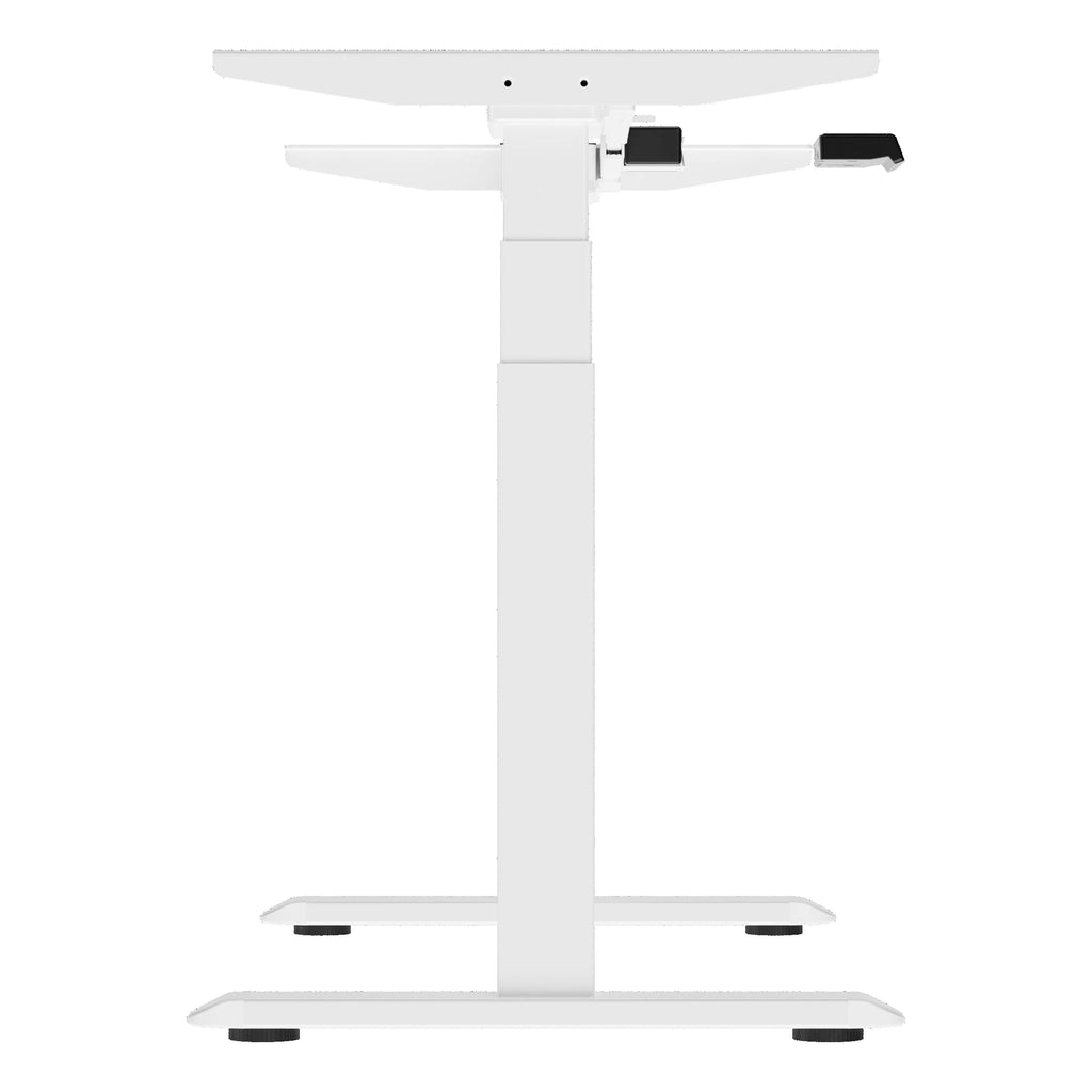 White Electric Stand up Office Desk Frame P485089