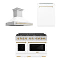 48 In. Gas Range, Range Hood, and Dishwasher K37121