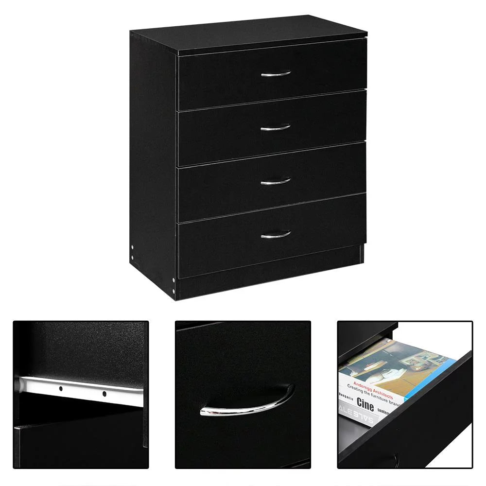 4 Drawer White Dresser A620
