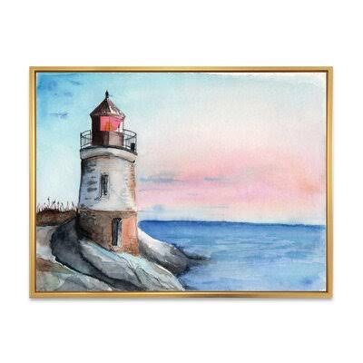 Gold Framed Canvas Painting I723451