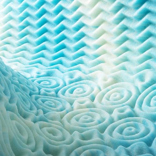 2 Inch Gel Foam Mattress Topper, Twin XL Q25475