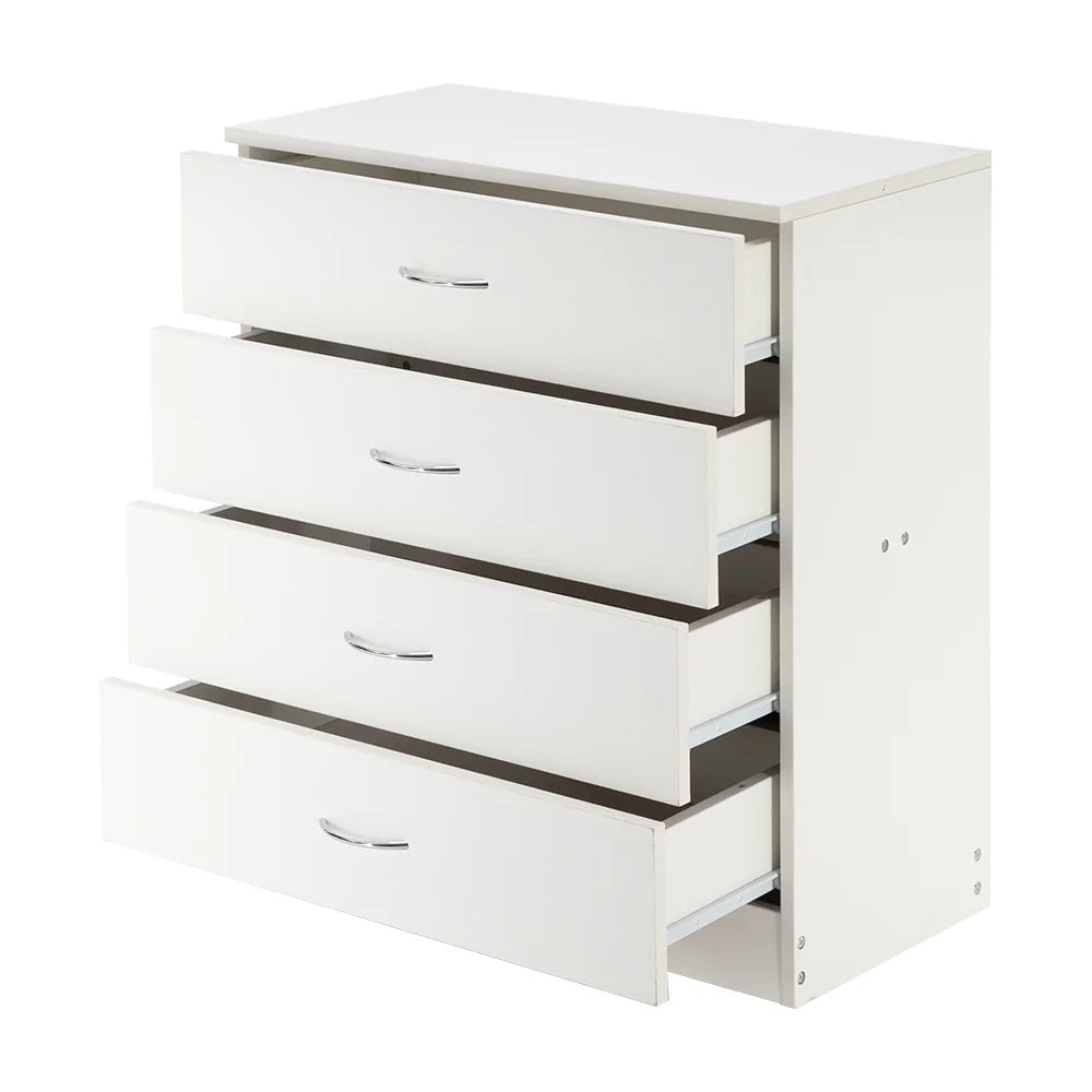 4 Drawer White Dresser A620