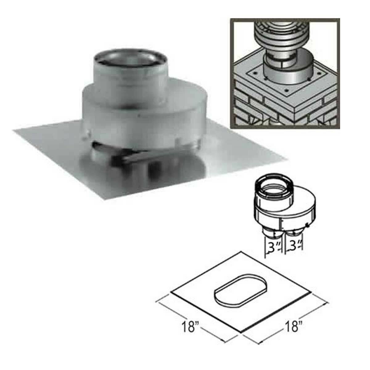 Co-Linear Top Termination Kit R328