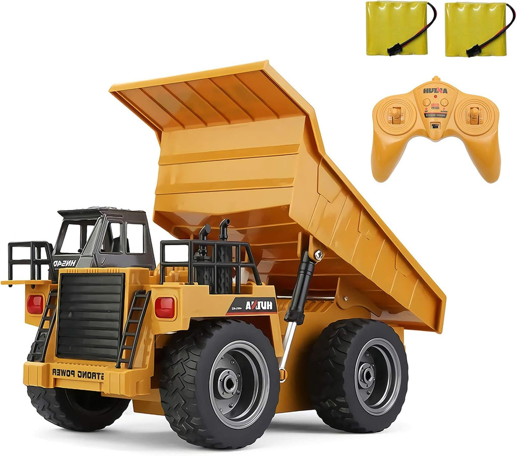 Remote Control Construction Dump Truck 1/18 Scale RC Toy J2873