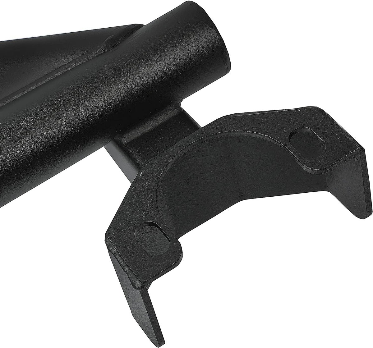 Black Steel Side Step Running Board B85758
