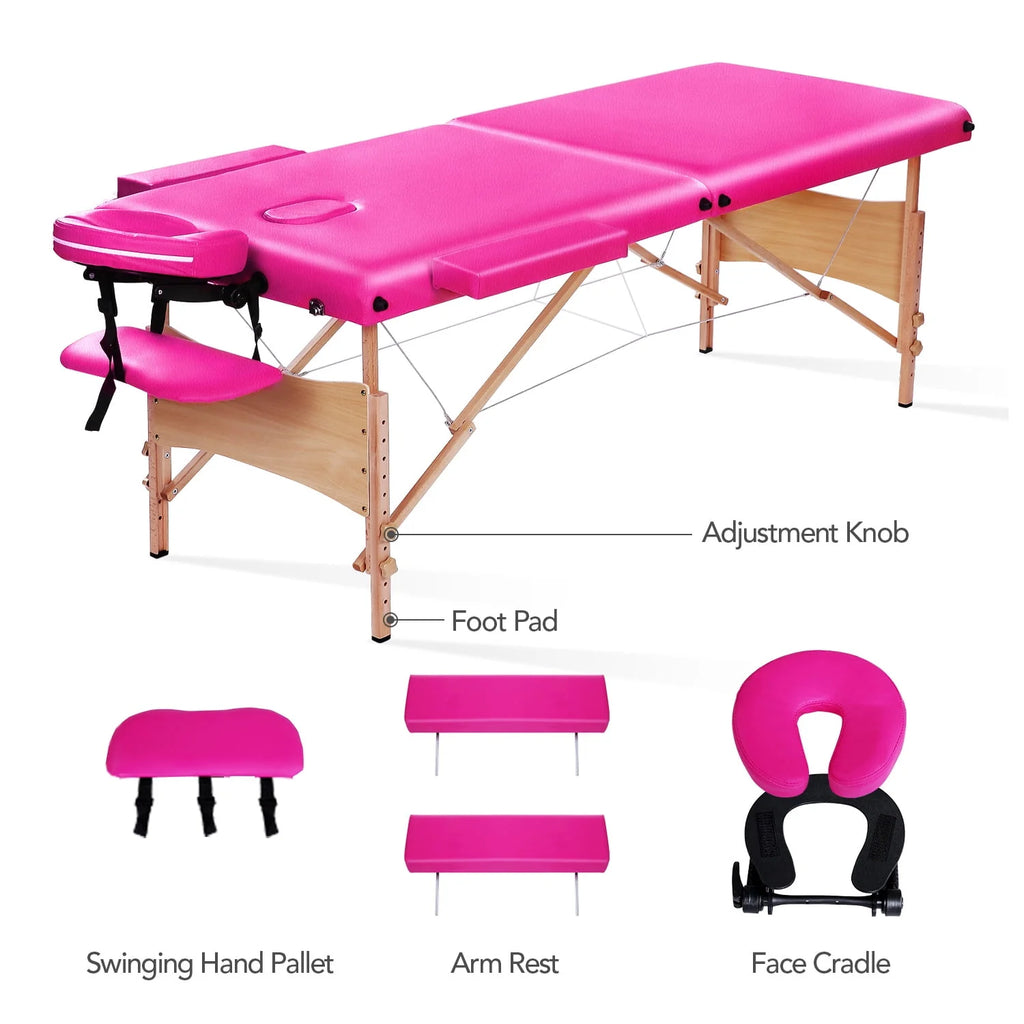 Portable Adjustable Height Massage Table 496LB R24306