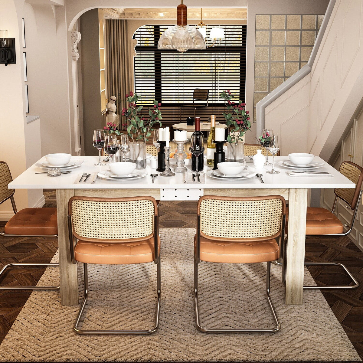 Extendable Modern Dining Table I905265