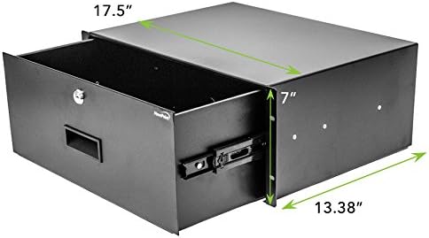 19 Inch Rack Mount Lockable 4U Server Cabinet Drawer E9672