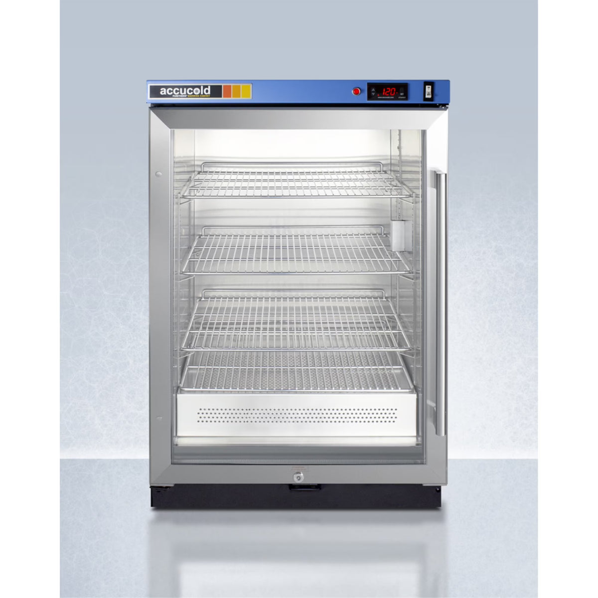 Blanket Warmer with Glass Door, Stainless Steel Interior, Digital Thermostat, and Lock L14509