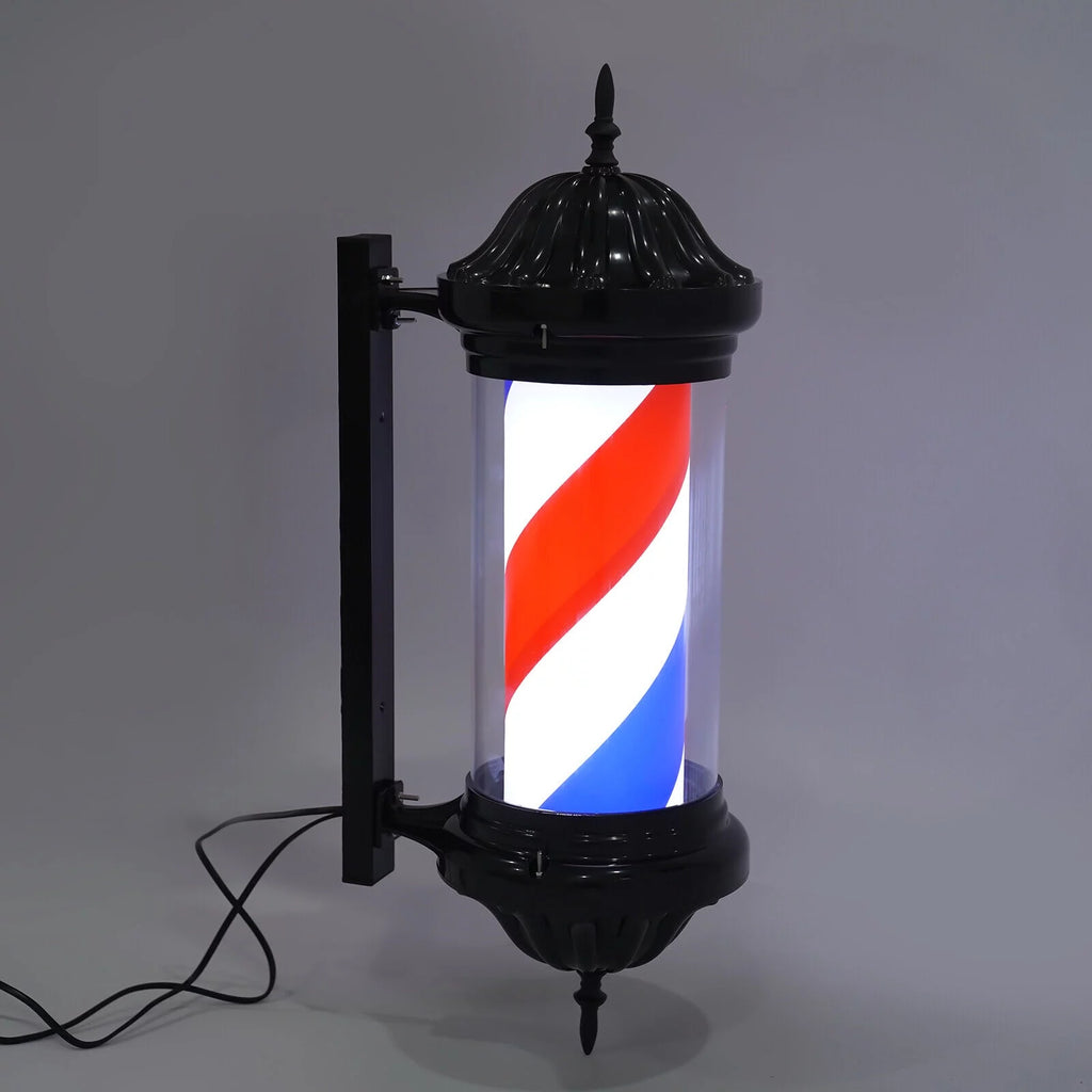 28" Rotating Barber Shop Pole Light B305622