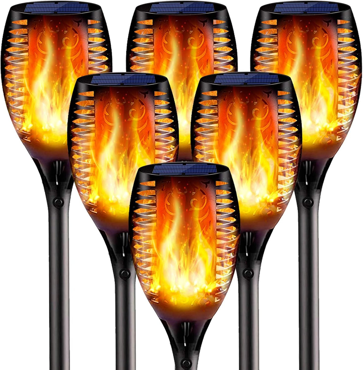 43 inch 96 LED Waterproof Solar Torch Lights Z986589