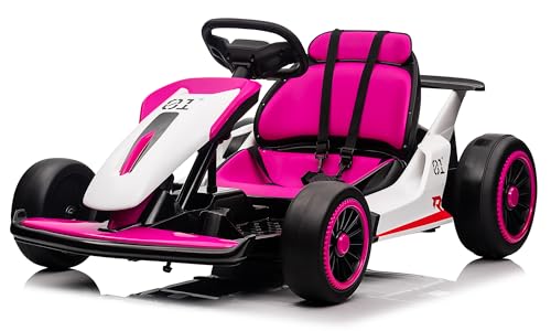 Red Electric Drift Go Kart W355