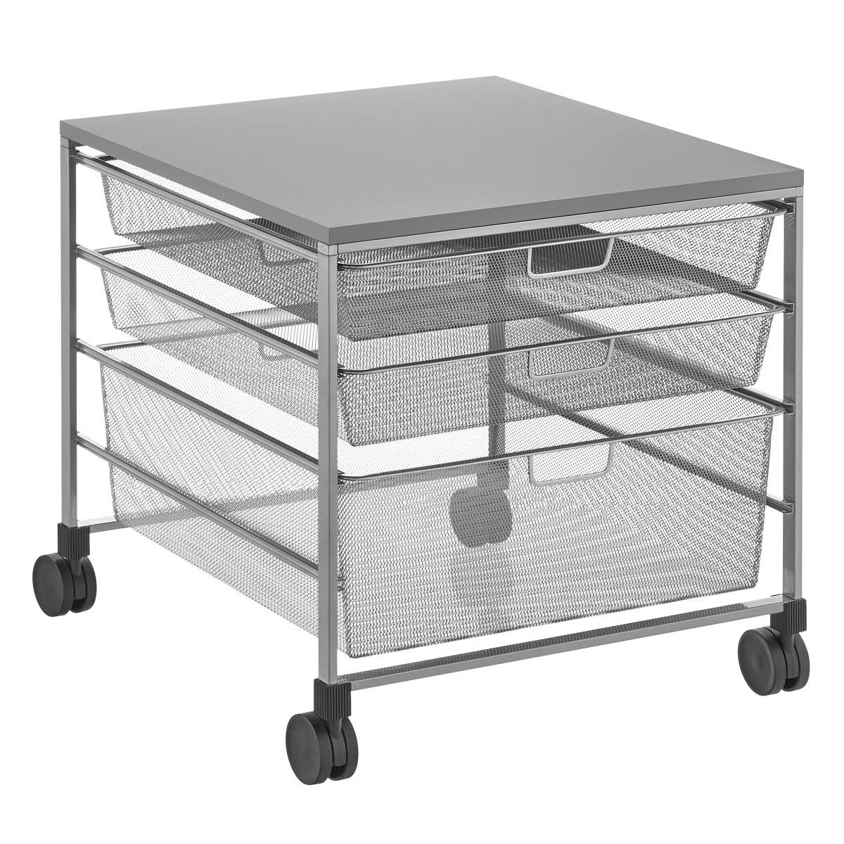Mesh Compact Fridge Cart K581618