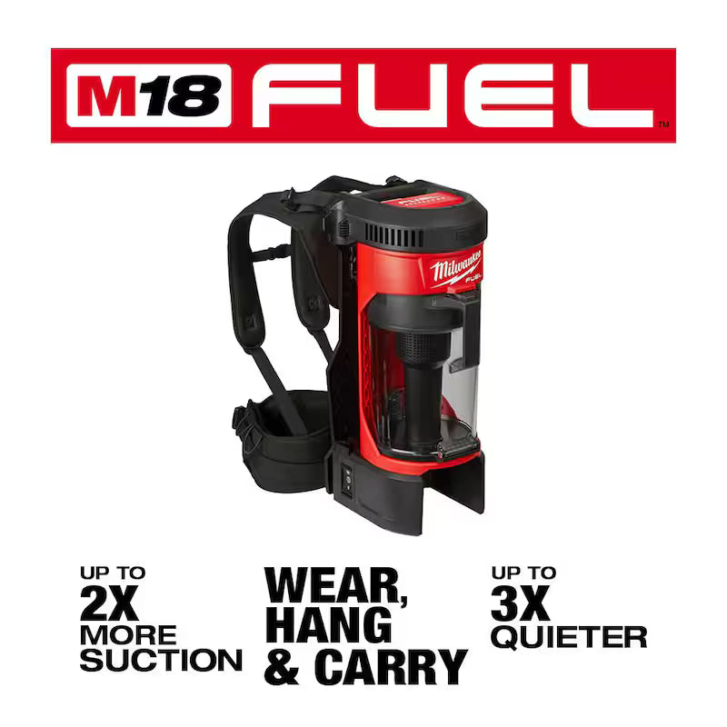 18-Volt Cordless 3-in-1 Backpack Vacuum L416